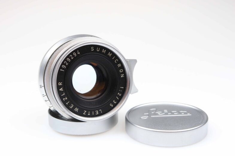 Leica Summicron 35mm f2 8 elements Objektiv Leitz