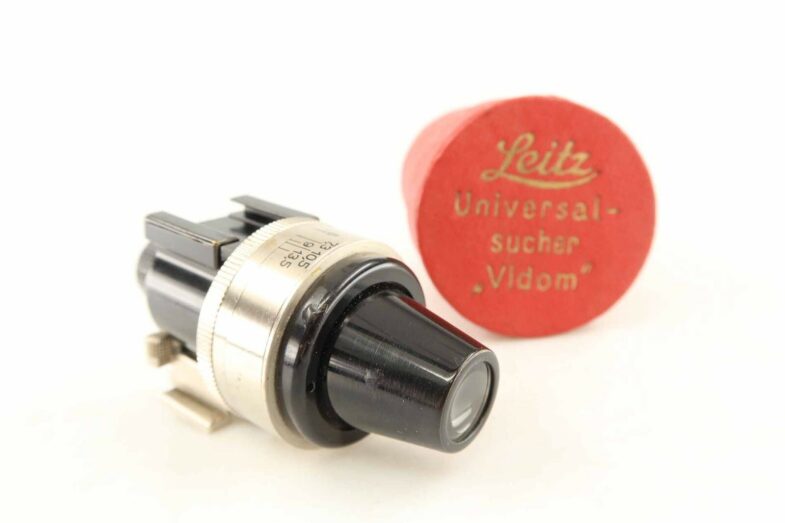 Leica VIDOM Universalsucher Sucher View finder black nickel Leitz 90389 – Bild 1