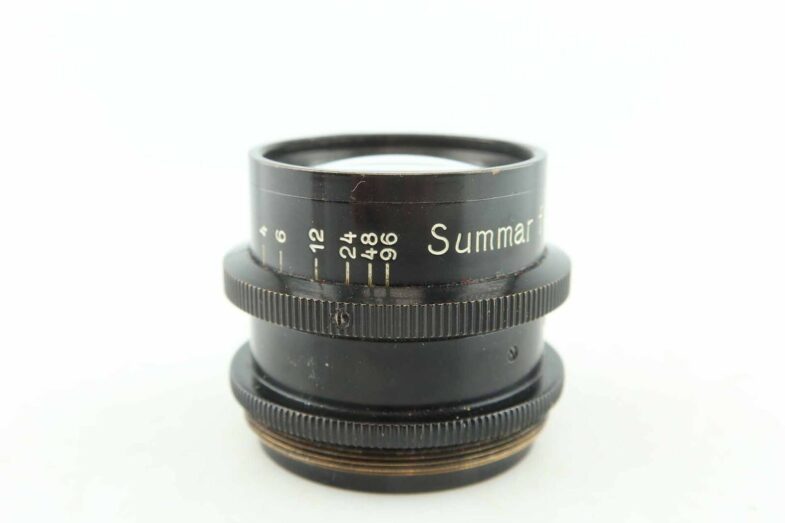 Leitz Wetzlar Summar 12 cm 4,5 Objektiv  Lens 89965 – Bild 5