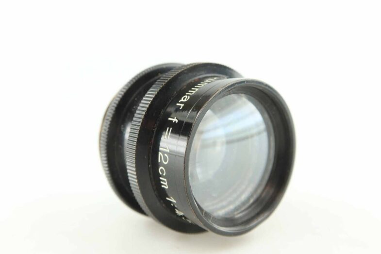 Leitz Wetzlar Summar 12 cm 4,5 Objektiv  Lens 89965 – Bild 8