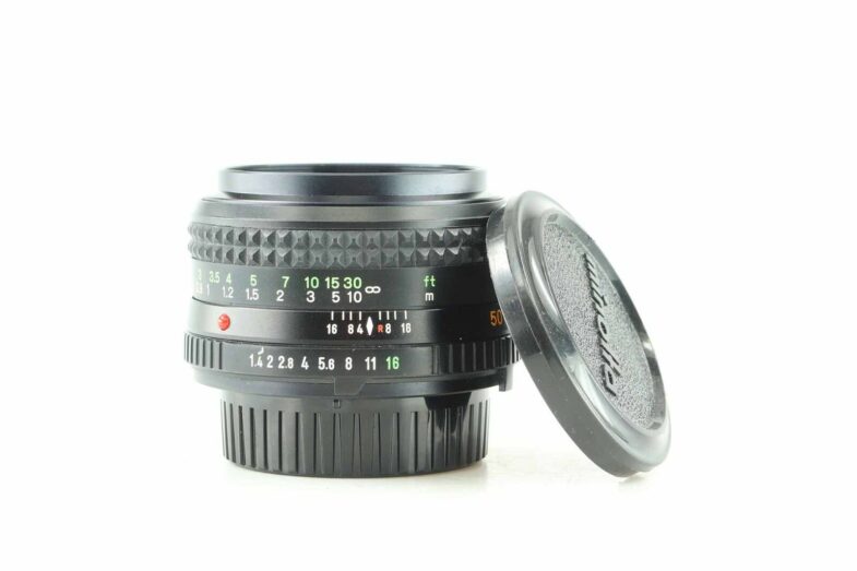 Minolta MD Rokkor 1,4 50 mm Objektiv Lens 91394 - Image 1