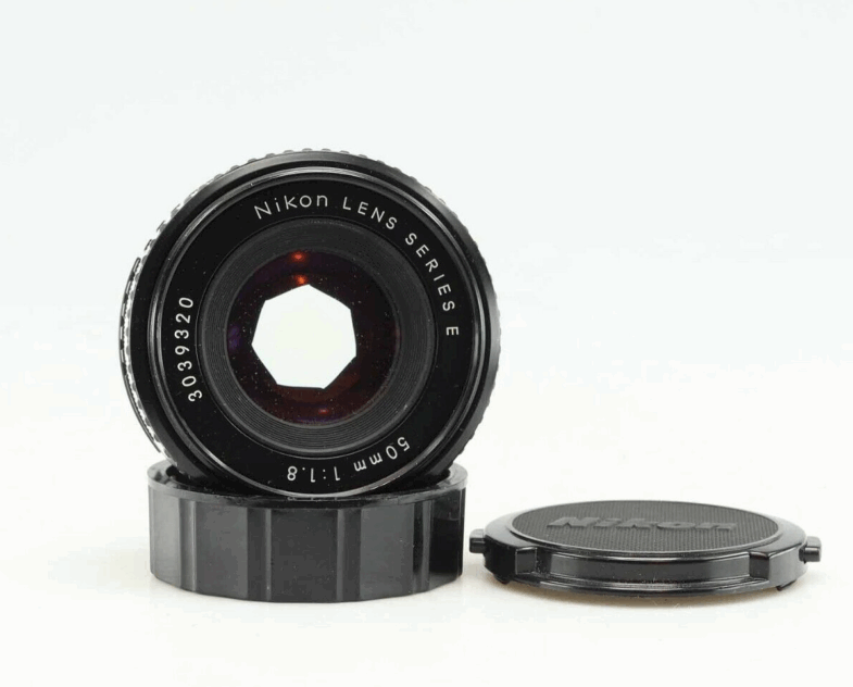 Nikon 50mm f1.8 Serie E Pancake Objektiv Lens