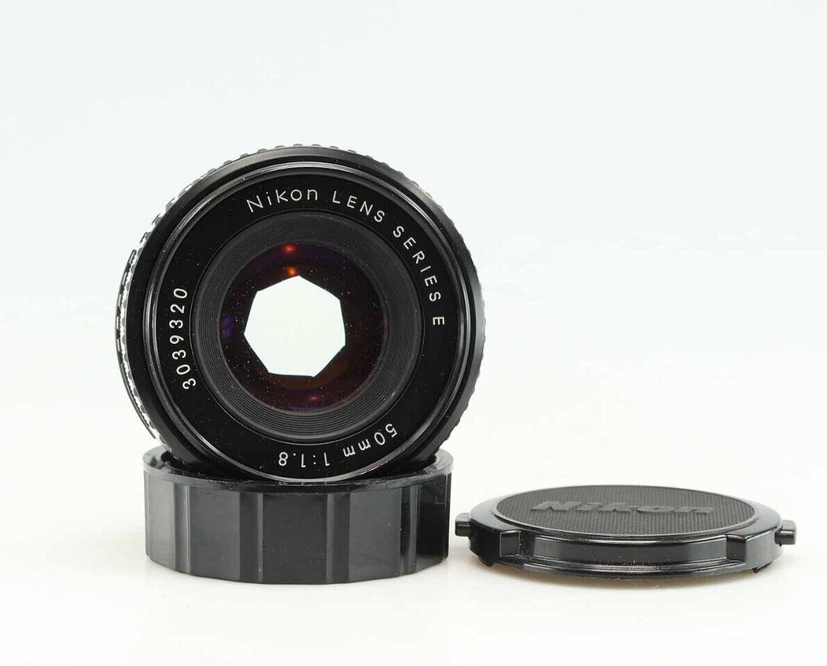 Nikon-50mm-f18-Serie-E-Pancake-Objektiv-Lens-94984-top-condition-156038019714 Nikon 50mm f1.8 Serie E Pancake Objektiv Lens 94984 top condition - Image 1