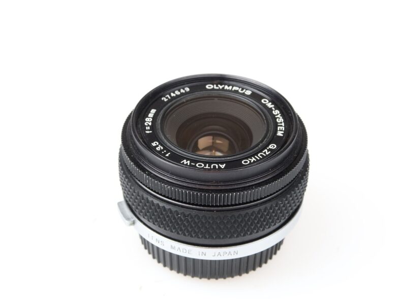 Olympus OM System 28mm f3.5 Auto-W G.Zuiko Objektiv lens 98087 - Image 2