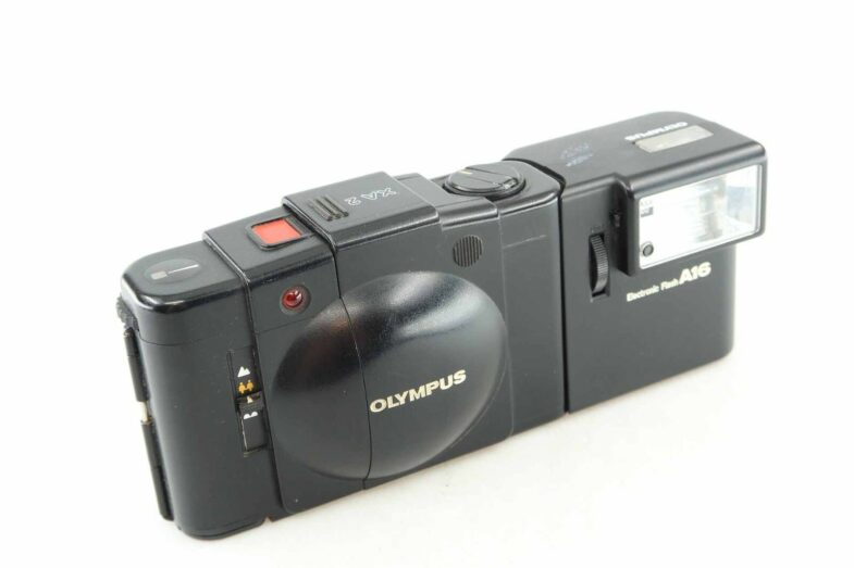 Olympus XA 2 mit D. Zuiko 3,5 35 mm und A16 Electronic Flash 90090 – Bild 8