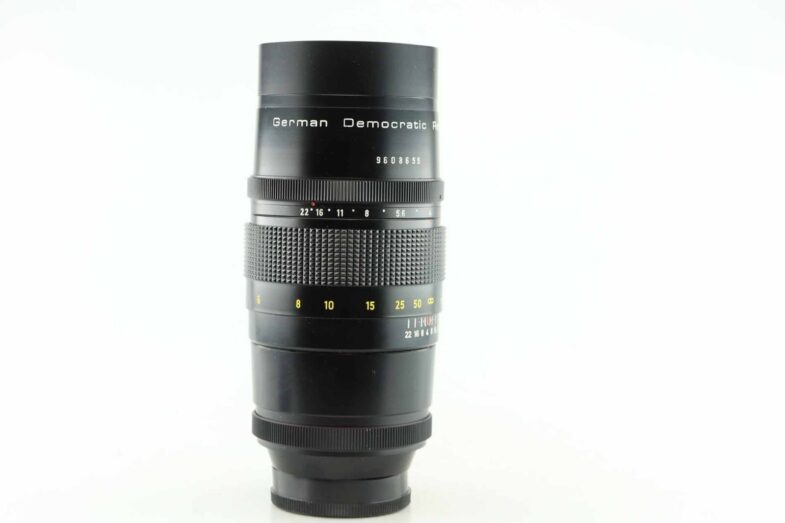 Pentacon 4 200 mm Objektiv Lens 15 blades M42 Anschluss Mount 93997 near mint – Bild 2