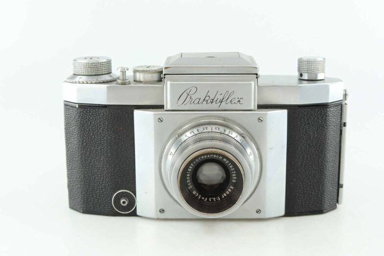 Praktikaflex Schneider Kreuznach Xenar 3,5 5 cm Kamera Camera 90700 very early - Image 1