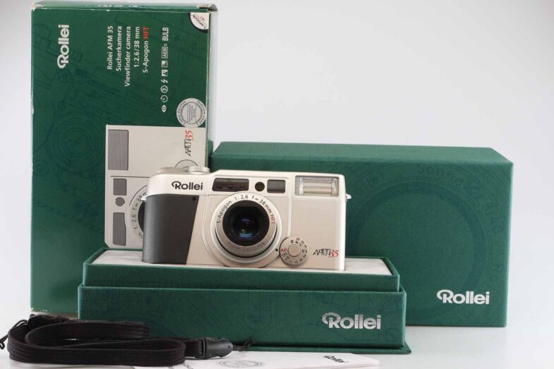 Rollei AF M35 Kamera camera Rollei S-Apogon f2,6 36mm  Objektiv  94393 near mint – Bild 1