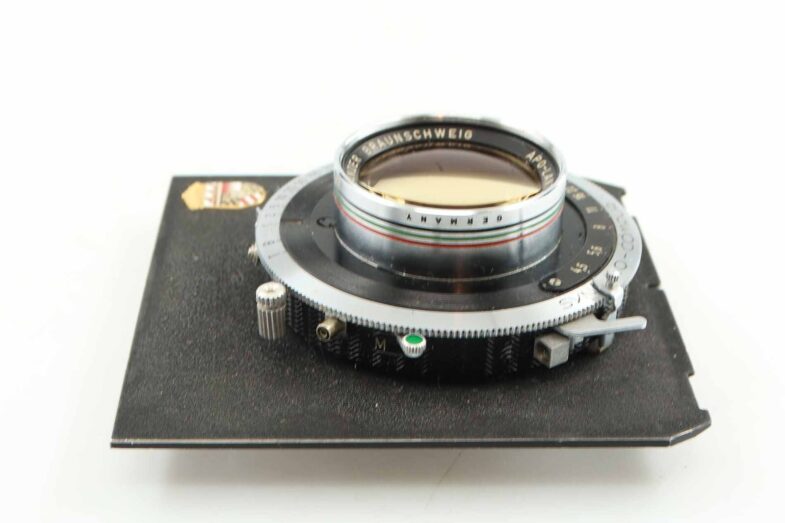 Voigtländer Apo Lanthar 15cm F4,5 Lens Linhof Technika Platte near mint 94546 - Image 4