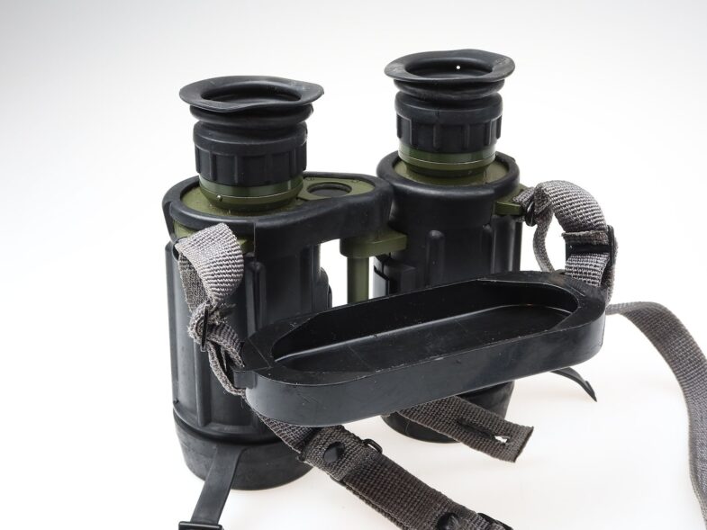 Zeiss 7x40 EDF NVA Dienstglas Strichplatte Fernglas binoculars  98318 – Bild 4