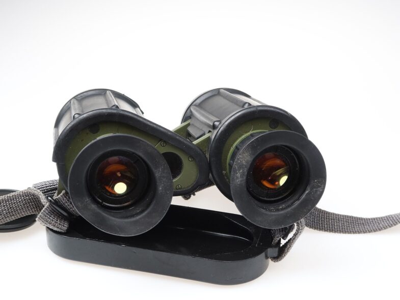 Zeiss 7x40 EDF NVA Dienstglas Strichplatte Fernglas binoculars  98318 – Bild 6