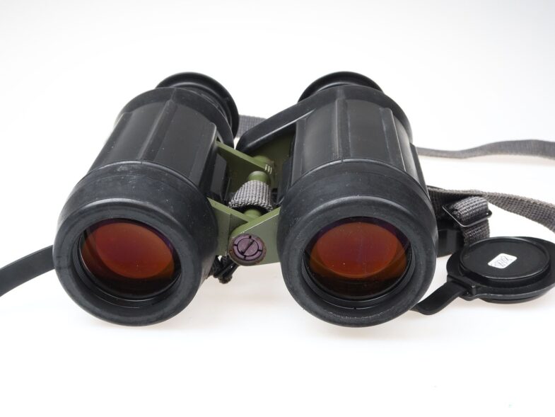 Zeiss 7x40 EDF NVA Dienstglas Strichplatte Fernglas binoculars  98318 – Bild 7