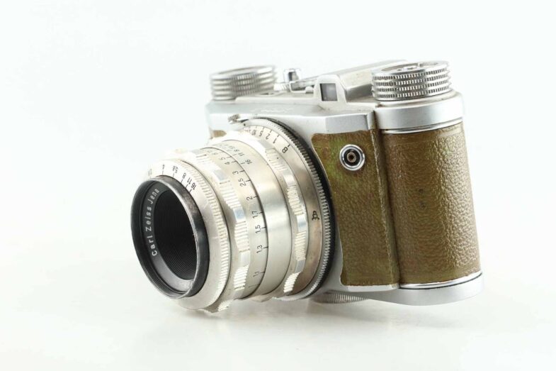 Altissa Altix braun mit Tessar 2,8 50 mm Kamera Camera 89795 – Bild 3