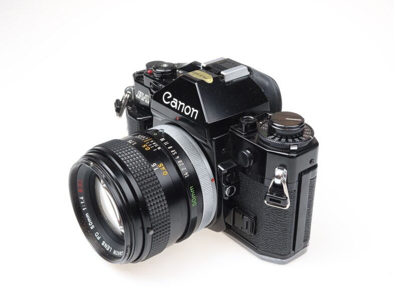 Canon A-1 Kamera Camera  Canon FD 50mm f1.4 SSC Objektiv lens 98376 near mint – Bild 3