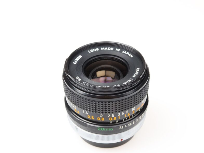 Canon FD 28mm f2.8 SC Objektiv lens 98375 near mint – Bild 3
