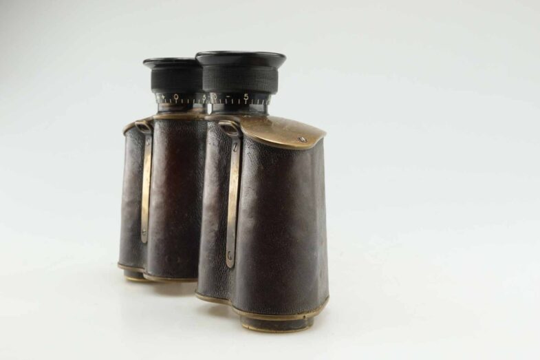 Carl Zeiss  Feldstecher 10x Fernglas bent sholders early number 2616 RARE 94667 – Bild 5