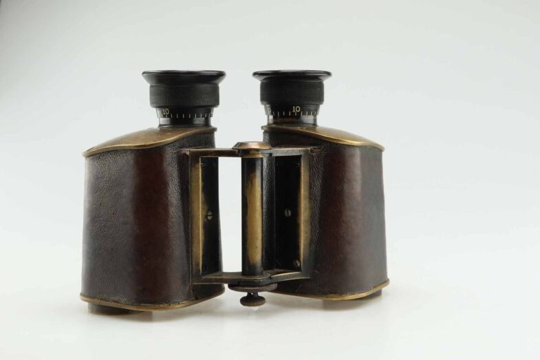 Carl Zeiss  Feldstecher 10x Fernglas bent sholders early number 2616 RARE 94667 – Bild 6