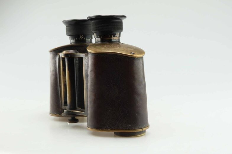 Carl Zeiss  Feldstecher 10x Fernglas bent sholders early number 2616 RARE 94667 – Bild 7