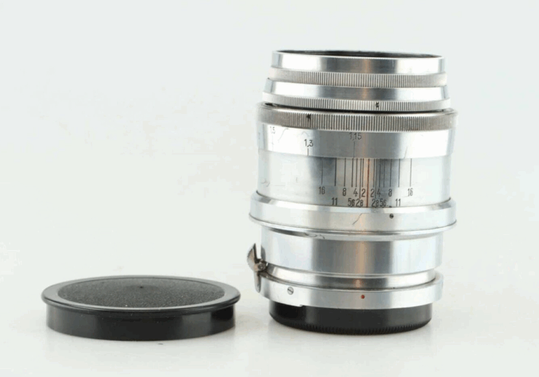 Carl Zeiss Sonnar  85 mm Objektiv Lens  Contax II Anschluss Mount 93520 - Image 1