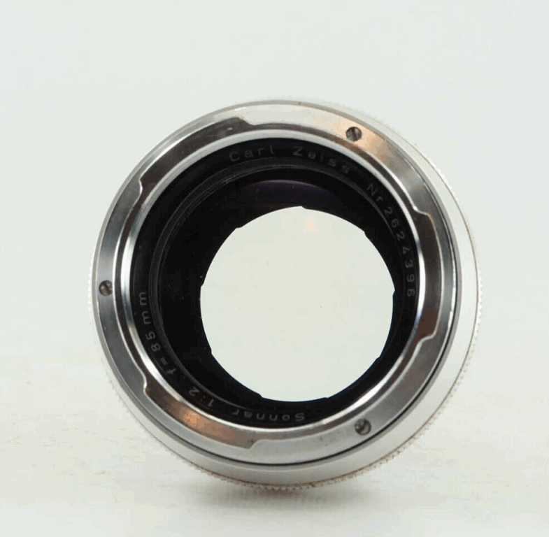 Carl Zeiss Sonnar 85mm f2 Objektiv Lens Contarex Anschluss mount 93206 - Image 5