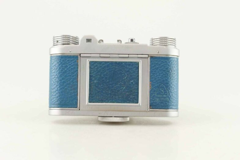 Eho Altissa Altix blau blue mit Tessar 2,8 50 mm Kamera Camera 91093 - Image 2