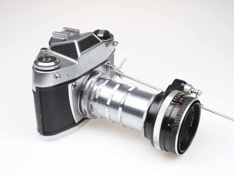 Exa 500 Kamera Nahaufnahme Set Tessar 50mm f2.8 Sonnar 135mm f4 Objektiv 97594 - Image 2