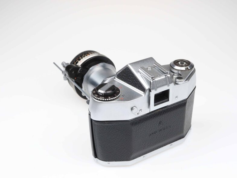 Exa 500 Kamera Nahaufnahme Set Tessar 50mm f2.8 Sonnar 135mm f4 Objektiv 97594 - Image 4