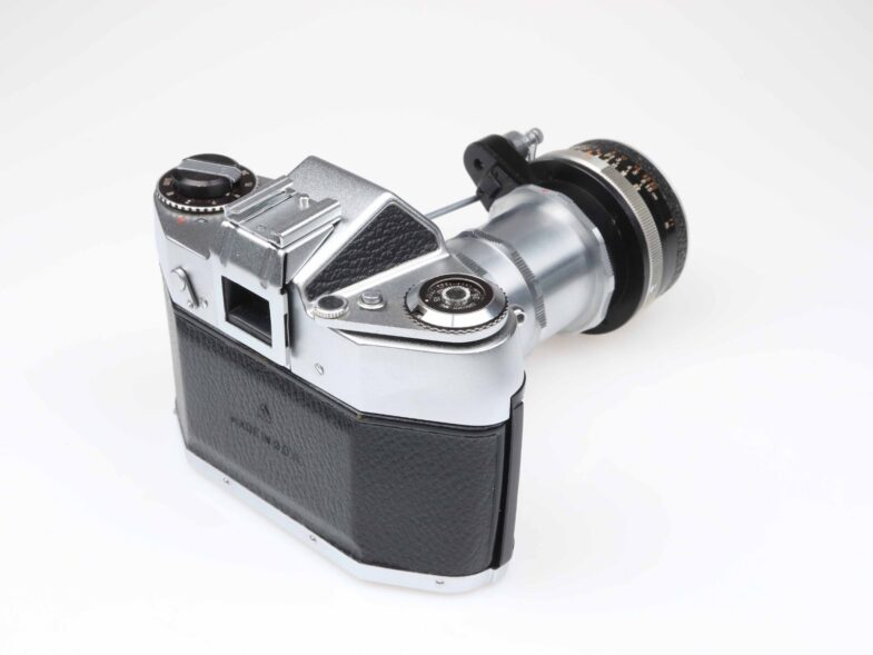 Exa 500 Kamera Nahaufnahme Set Tessar 50mm f2.8 Sonnar 135mm f4 Objektiv 97594 - Image 5