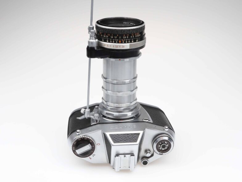 Exa 500 Kamera Nahaufnahme Set Tessar 50mm f2.8 Sonnar 135mm f4 Objektiv 97594 - Image 6