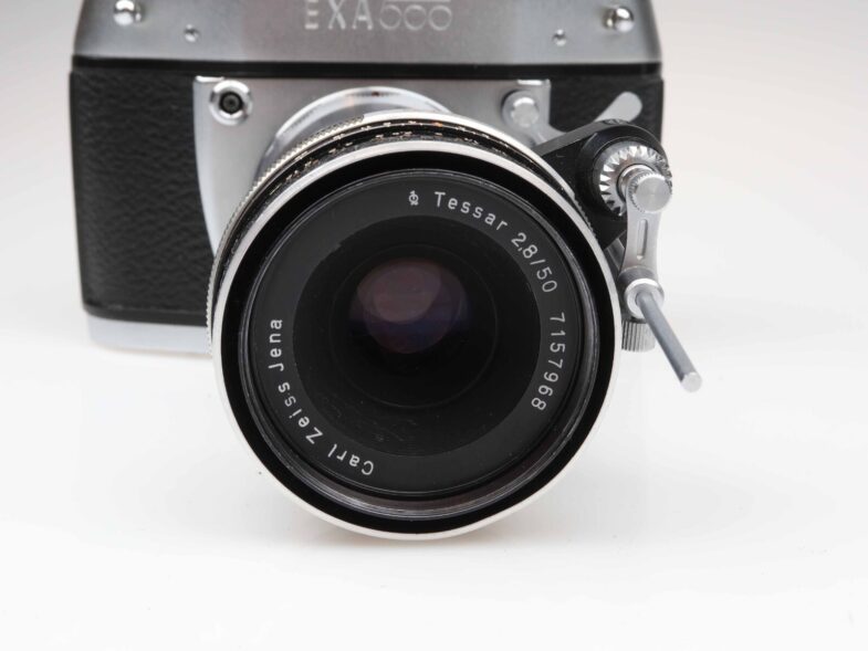 Exa 500 Kamera Nahaufnahme Set Tessar 50mm f2.8 Sonnar 135mm f4 Objektiv 97594 - Image 8