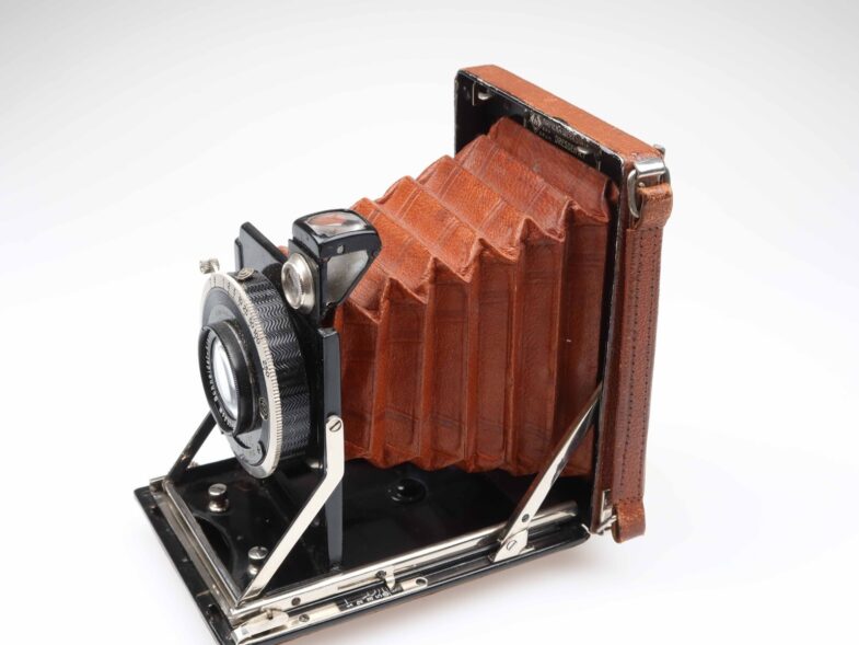 KW Dresden patent Etui Kamera camera Radionar 10,5cm braun Luxus 97570 - Image 2