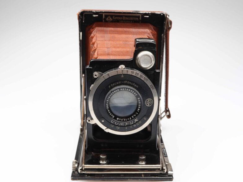 KW Dresden patent Etui Kamera camera Radionar 10,5cm braun Luxus 97570 - Image 5