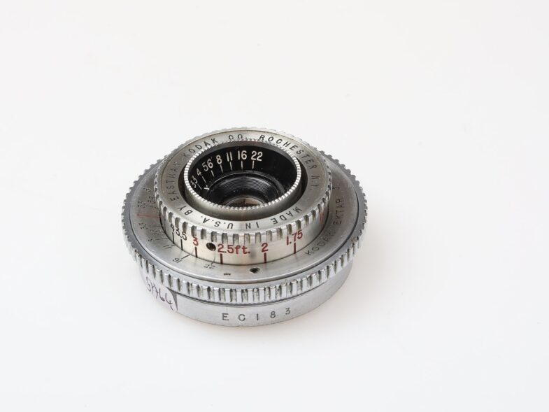 Kodak Ektar 35mm f3.3 Objektiv lens mit Suchermaske 97764 - Image 2