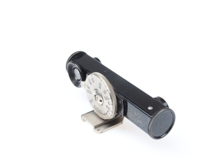 Leica AFOOK Entfernungsmesser range finder black nickel Leitz 98213 – Bild 2