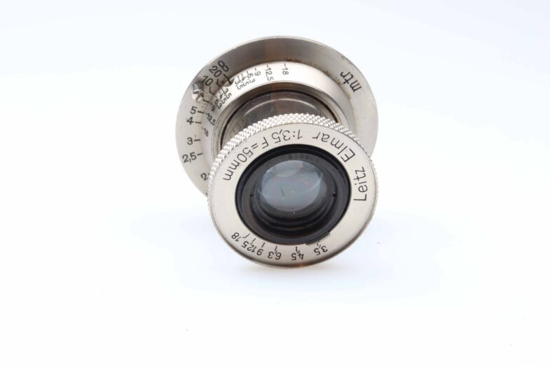 Leica Elmar Nickel 50mm f3.5 Objektiv lens M39 Anschluss mount Leitz 96124 - Image 5