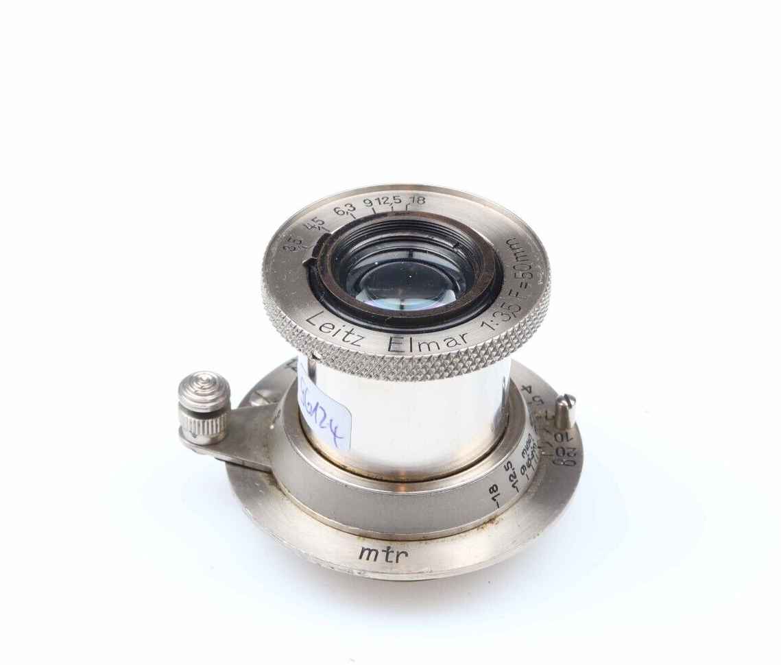 Leica-Elmar-Nickel-50mm-f35-Objektiv-lens-M39-Anschluss-mount-Leitz-96124-156641320935 Leica Elmar Nickel 50mm f3.5 Objektiv lens M39 Anschluss mount Leitz 96124 - Image 1