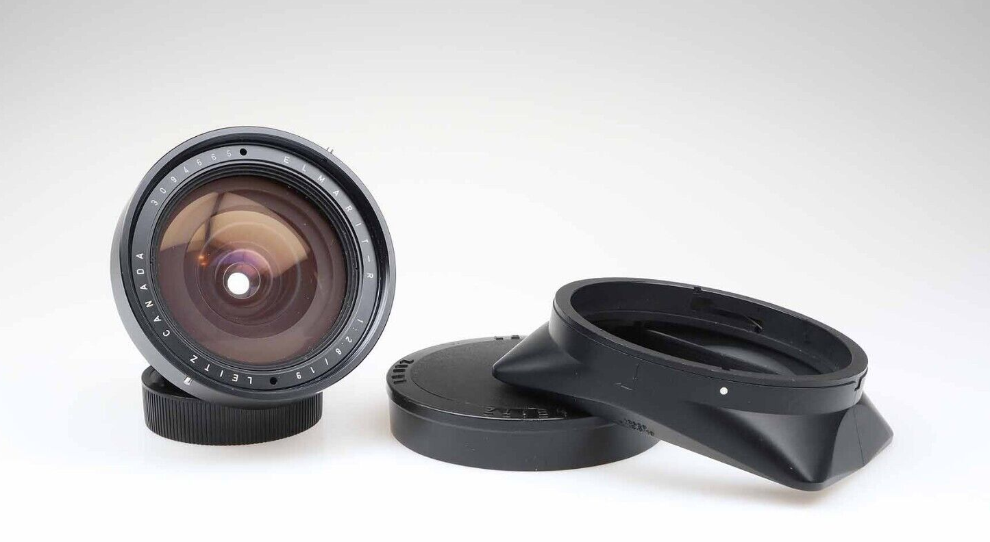 Leica-Elmarit-R-19mm-f28-Objektiv-lens-Leitz-95577-156296312035 Leica Elmarit R 19mm f2,8 Objektiv lens Leitz 95577 - Image 1