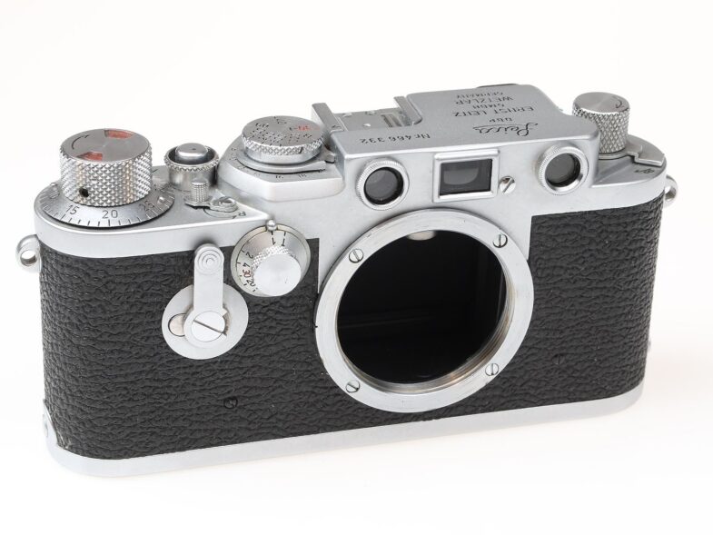 Leica IIIC conversion to Umbau zu Leica IIIF Vorlaufwerk Kamera Camera 98207 – Bild 2