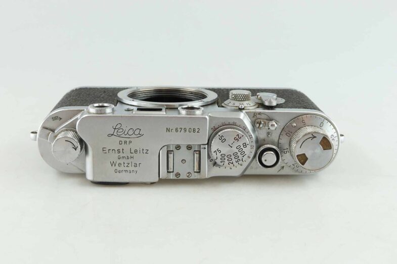 Leica IIIf mit Selbstauslöser Vorlaufwerk selftimer Leitz 92494 – Bild 3