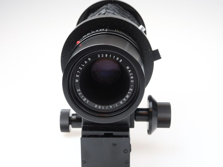 Leica Macro Elmar R 100mm f4 Objektiv lens mit Balgengerät Leitz 98098 – Bild 2