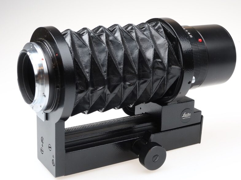 Leica Macro Elmar R 100mm f4 Objektiv lens mit Balgengerät Leitz 98098 – Bild 5