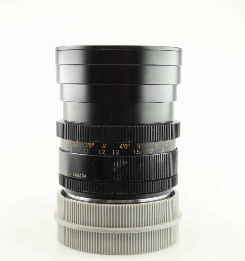 Leica Summicron R f2 90mm 3 CAM Objektiv Lens Leitz Canada 94446 – Bild 5