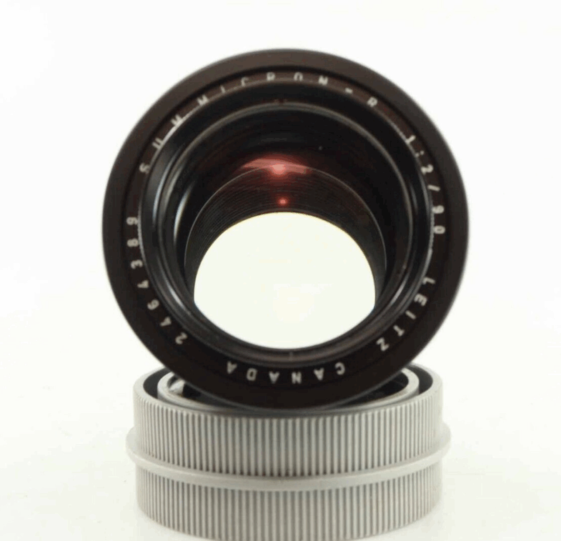 Leica Summicron R f2 90mm 3 CAM Objektiv Lens Leitz Canada 94446 – Bild 6