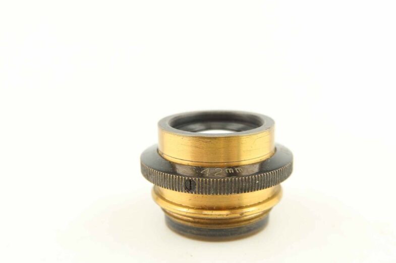Leitz Wetzlar Lupen Mikro Objektiv  Lens ohne Gravur 42 mm  89967 - Image 2