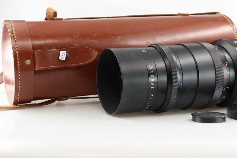 Meyer Görlitz Tele Megor 5,5  400  Exa Anschluss Mount 92924  near mint - Image 3