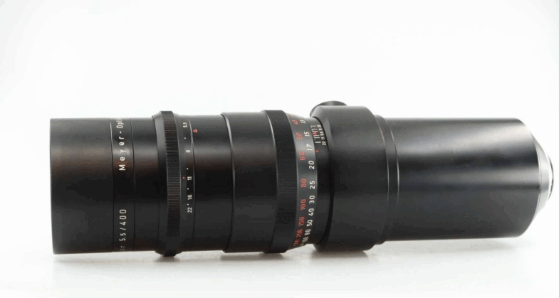 Meyer Görlitz Tele Megor 5,5  400  Exa Anschluss Mount 92924  near mint - Image 5