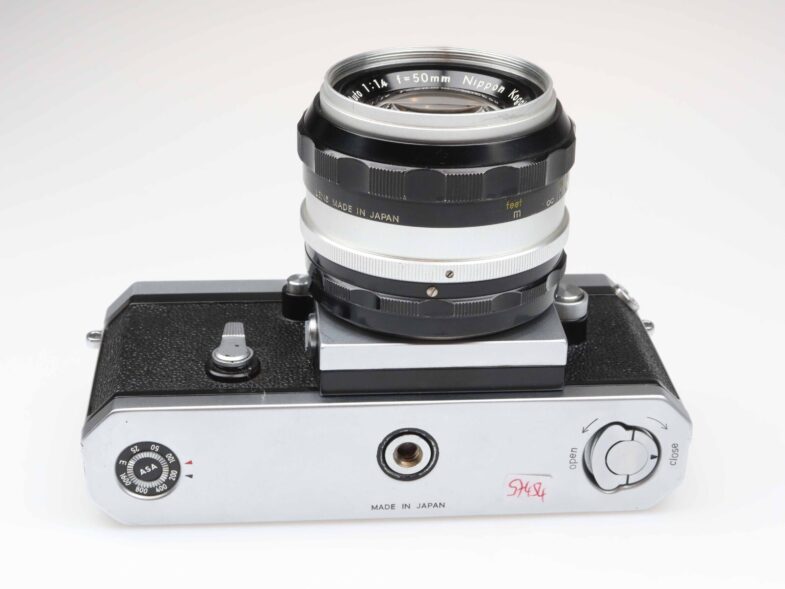 Nikon F Kamera Nippon Kogaku early  Nikkor-S Auto 50mm f1.4 lens 97454 RARE - Image 6