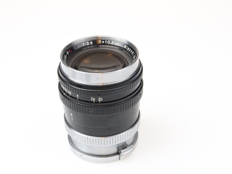 Nikon Nikkor P.C. 105mm f2.5 Objektiv lens Nippon Kogaku Japan 97783 near mint – Bild 3