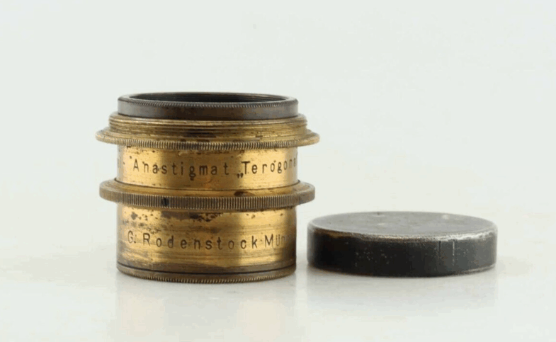 Rodenstock Doppel Anastigmat Terogonal 18cm f6.8 Messing Brass Objektiv  94375 - Image 1