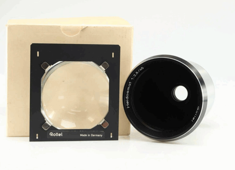 Rollei Heidosmat 45mm f2.8 Objektiv lens 94944 near mint wie neu – Bild 1
